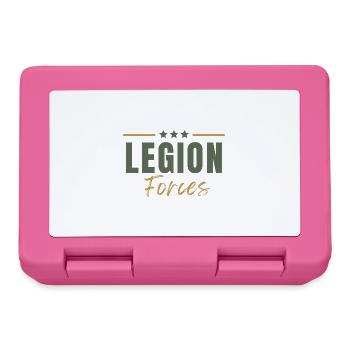 Legionstruppen - Brotdose - Pink - Vorne