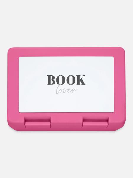Booklover - Brotdose - Pink
