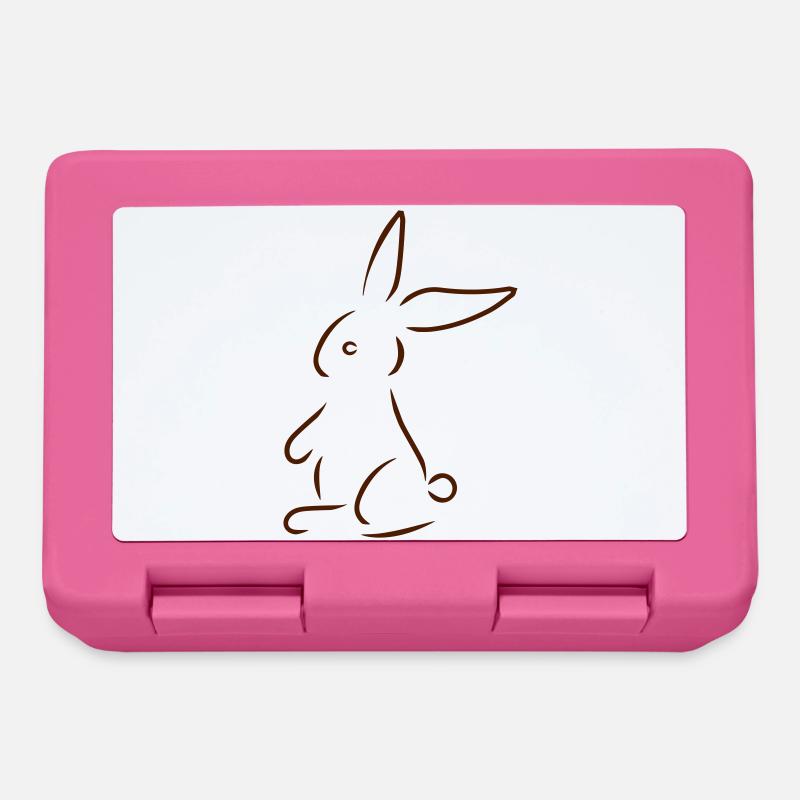 Hase - Brotdose - Pink