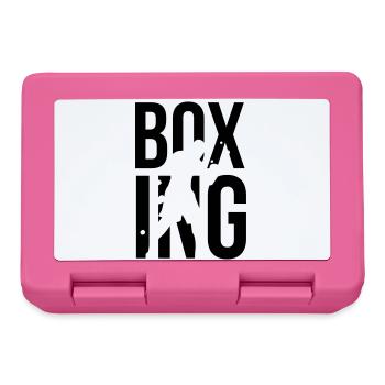 boxing - Lunchbox - pink - Front