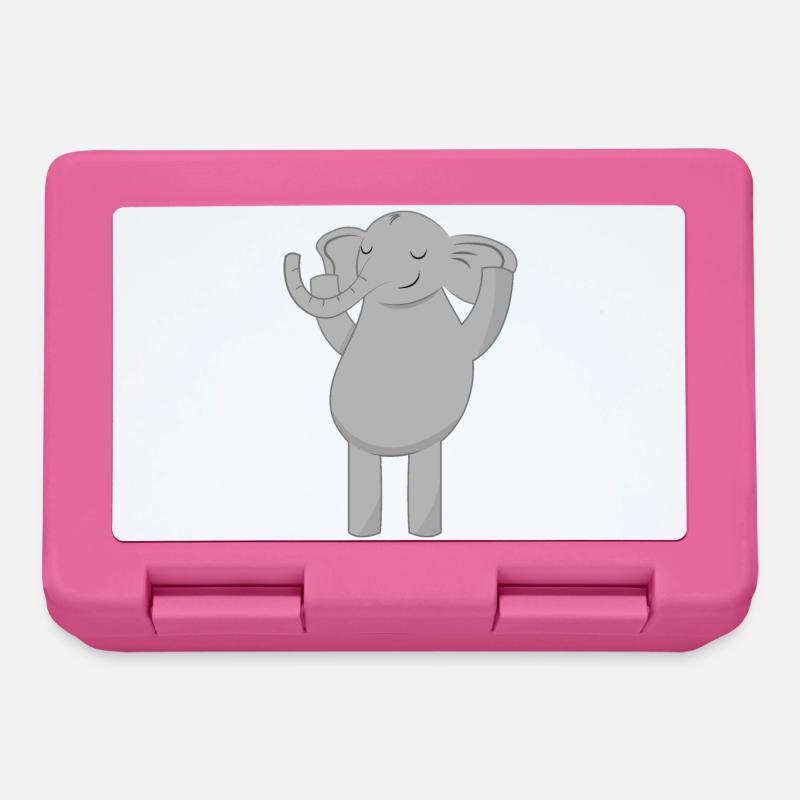Elefant Elefanten - Brotdose - Pink