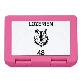 Lozerian - Brotdose - Pink - Vorne