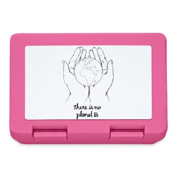 There is no planet b - Brotdose - Pink - Vorne