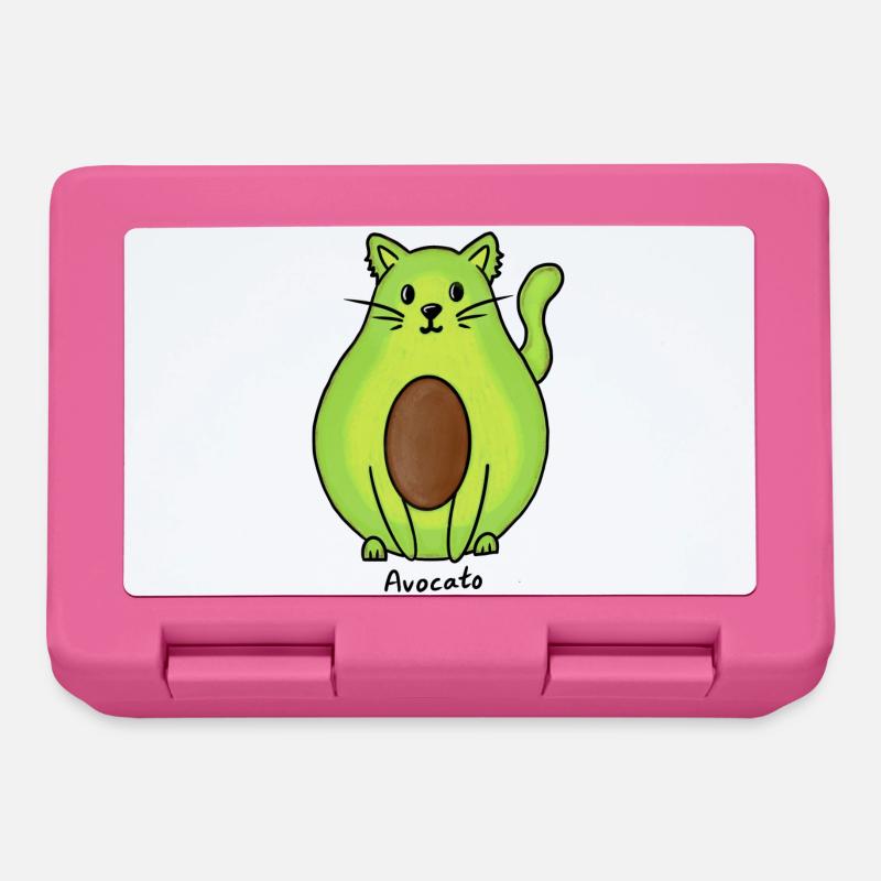 Avocato - Boîte à goûter - rose