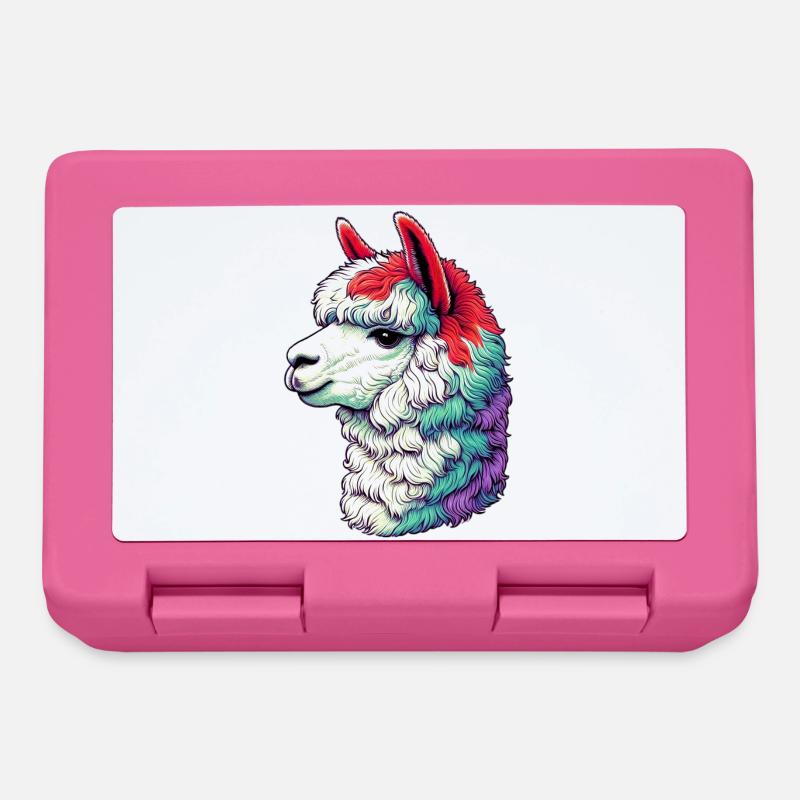 Alpaka - Brotdose - Pink