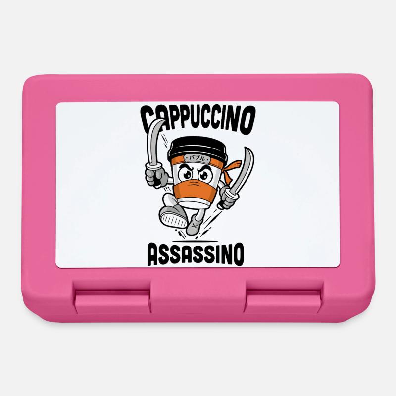 Cappuccino Assassino - Boîte à goûter - rose