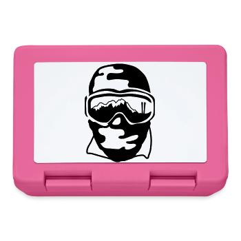 Ski goggles - Lunchbox - pink - Front