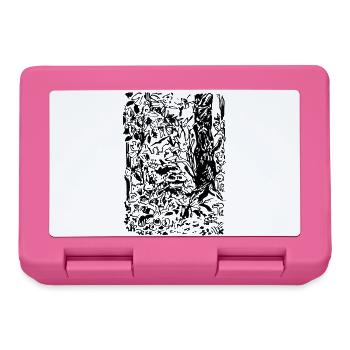 ENCHANTED FOREST - Lunchbox - pink - Front