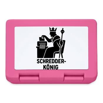 Shredder King - Lunchbox - pink - Front