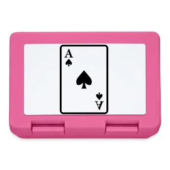 Pik-Ass - Brotdose - Pink - Vorne