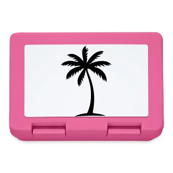 Palm Tree Icon - Lunchbox - pink - Front