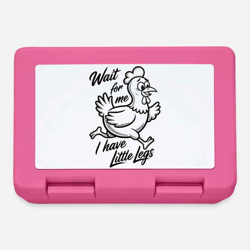 Wait for me I have little legs - Brotdose - Pink