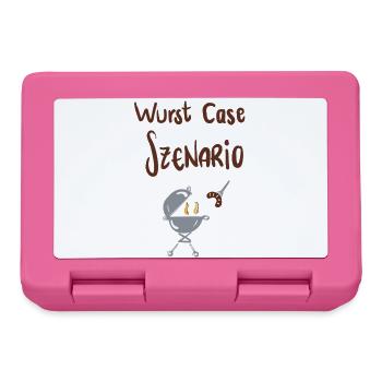 Wurst Case Szenario - Brotdose - Pink - Vorne