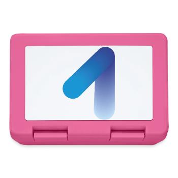Abstract 1, modern & digital - Lunchbox - pink - Front