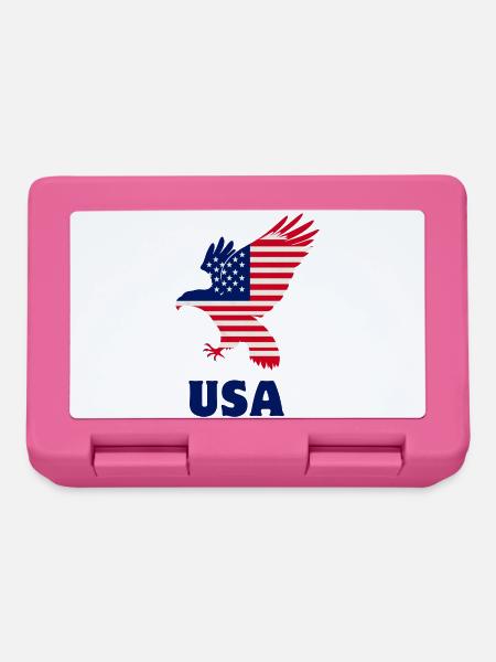 Flag verwenden - Brotdose - Pink