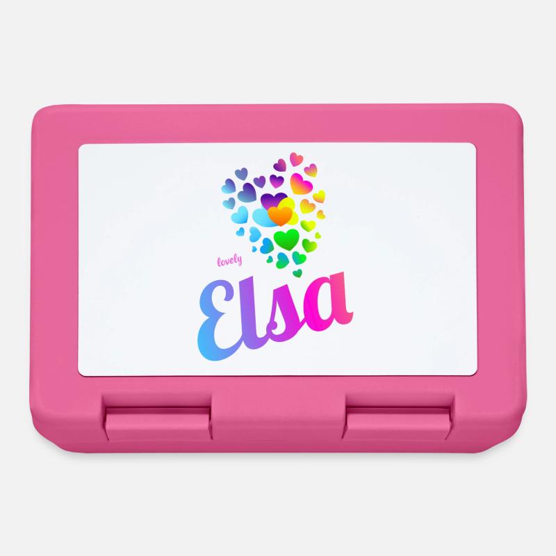 Elsa Geburtstag Elsa - Brotdose - Pink