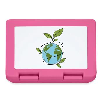 Die wachsende Welt - Brotdose - Pink - Vorne