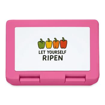Lassen Sie sich reifen - Brotdose - Pink - Vorne