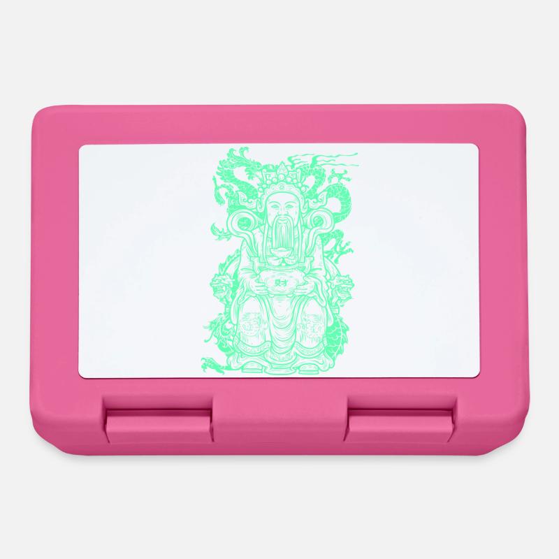 Buddha Figur - Brotdose - Pink