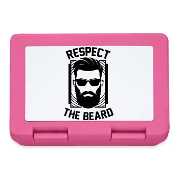 Respecter Le roi barbe respecte Barde - Boîte à goûter - rose - Devant