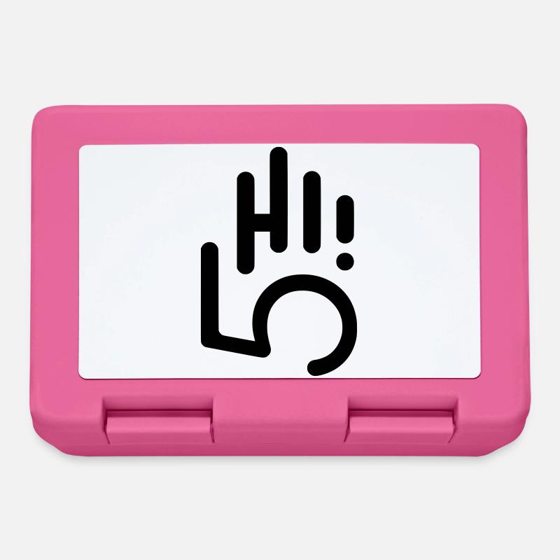 HI5 hi five - Lunchbox - pink