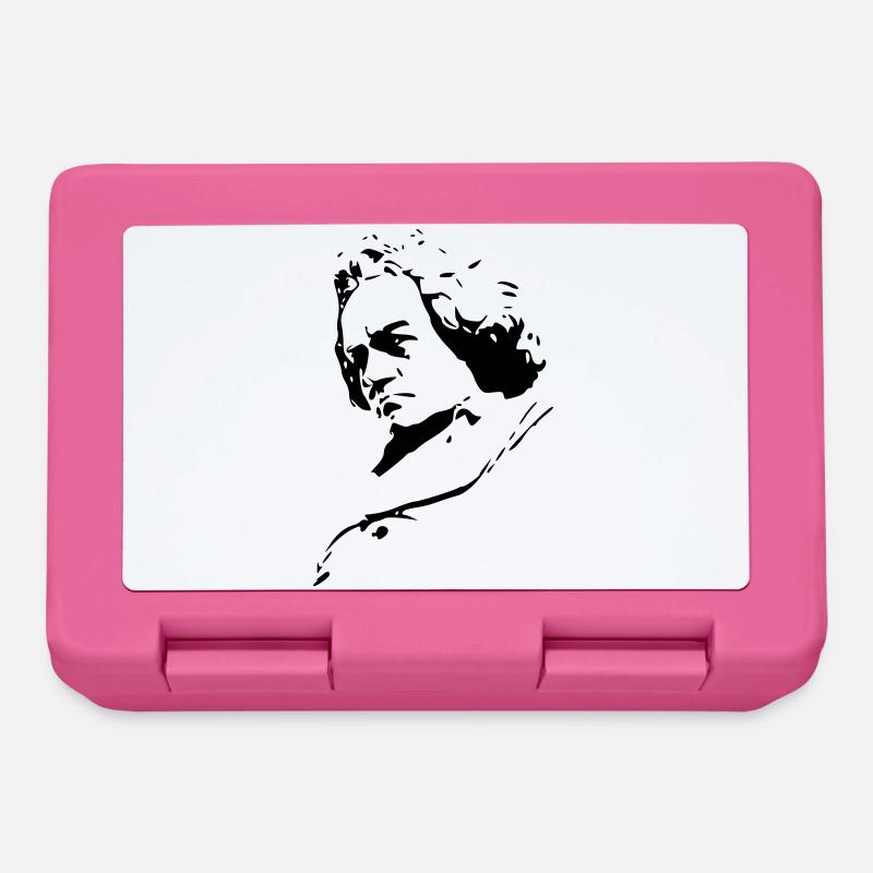 Beethoven - Lunchbox - pink