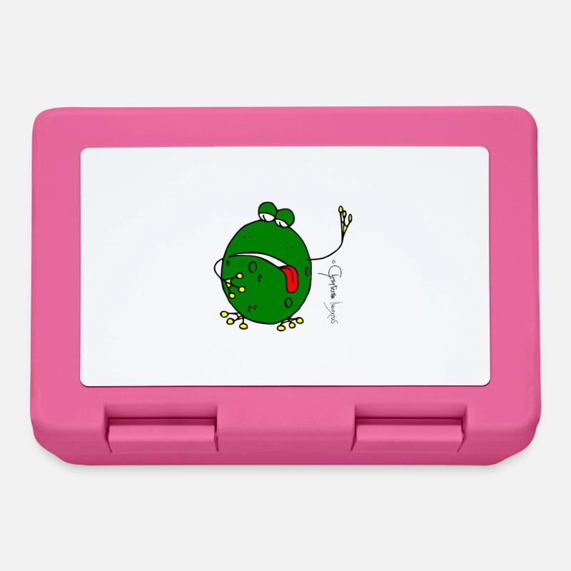 Exhausted Frog © Chyropterum Innoxius - Lunchbox - pink