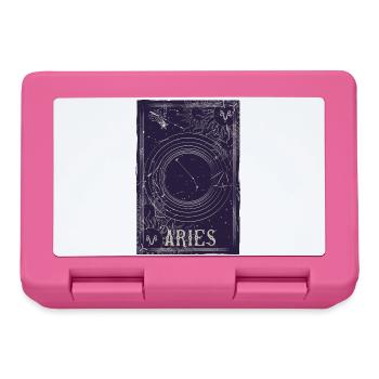 Aries Constellation Celestial Ring - Lunchbox - pink - Front