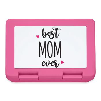 Beste Mutter aller Zeiten - Brotdose - Pink - Vorne