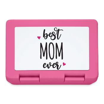 Beste Mutter aller Zeiten - Brotdose - Pink - Vorne