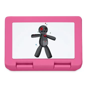 Phasmophobia Voodoo Puppe in schwarz - Brotdose - Pink - Vorne