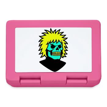 Skullman with a cool hairstyle - Lunchbox - pink - Front