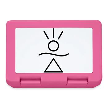 Honnaua - The Amulet of Happiness - Lunchbox - pink - Front
