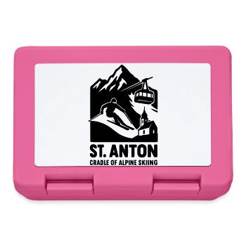 Ski à St Anton - Boîte à goûter - rose - Devant