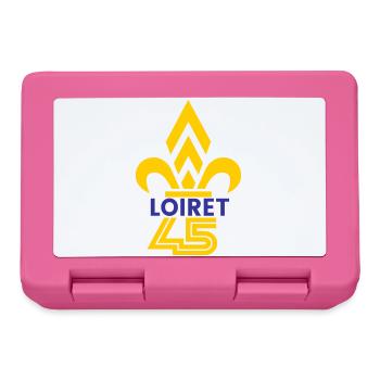 Fleur de Lys Loiret 45 - Lunchbox - pink - Front