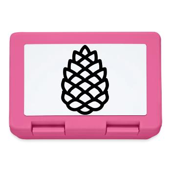 Pine Cone - Lunchbox - pink - Front