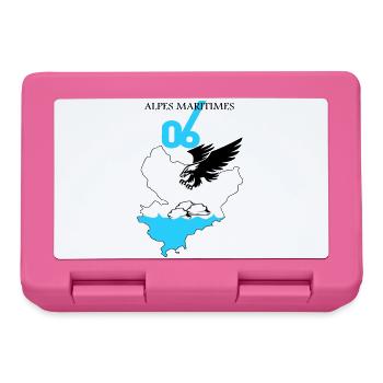 Alpes Maritimes - Lunchbox - pink - Front