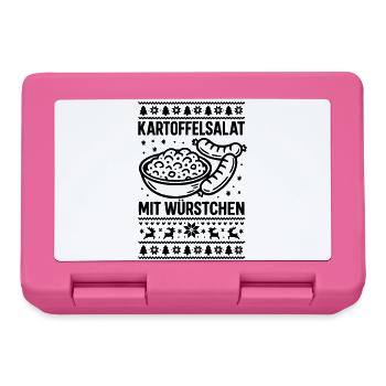 kartoffelsalat würstchen - Brotdose - Pink - Vorne