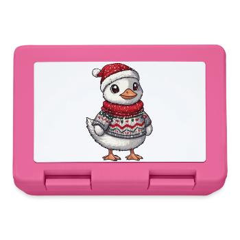 Noël de l’Oie - Boîte à goûter - rose - Devant
