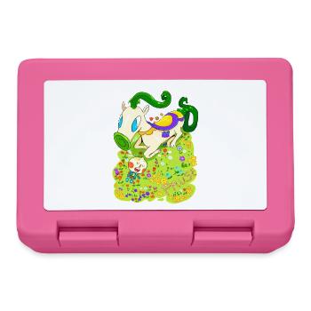 Verschnaufpause - Brotdose - Pink - Vorne