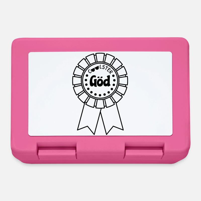Le plus cool Göd - Boîte à goûter - rose
