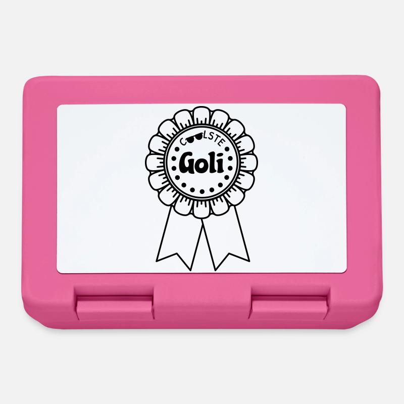 Le plus cool Goli - Boîte à goûter - rose