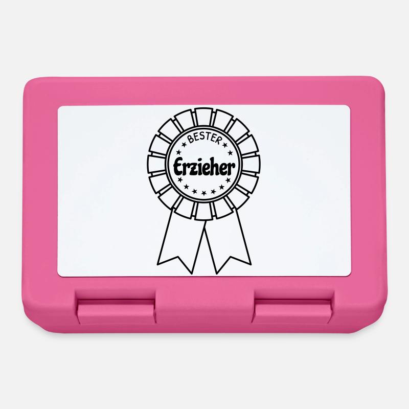 Bester Erzieher - Brotdose - Pink