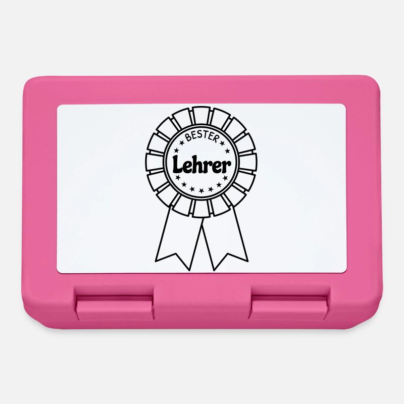 Bester Lehrer - Brotdose - Pink