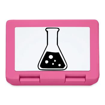 Reagenzglas Chemie Chemiker Geschenk - Brotdose - Pink - Vorne