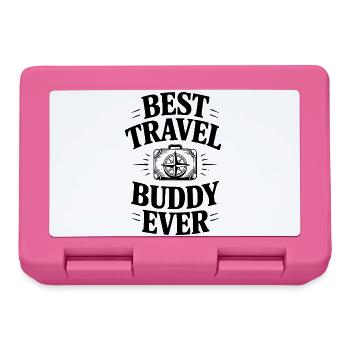 Bester Reisepartner aller Zeiten - Brotdose - Pink - Vorne