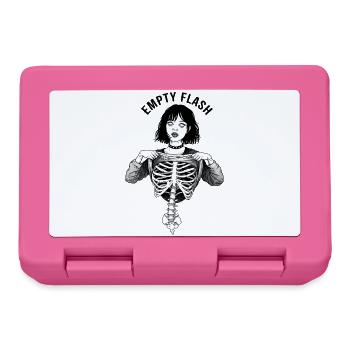Leere Flash Skeleton - Brotdose - Pink - Vorne
