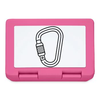 Ikone der Kletterkarabinerlinie - Brotdose - Pink - Vorne