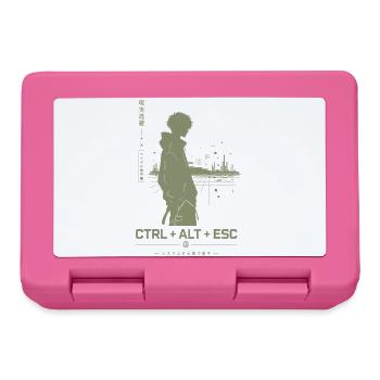 Ctrl+Alt+Esc Stadt-Silhouette - Brotdose - Pink - Vorne