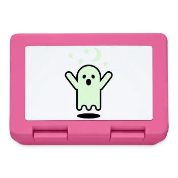 Glow in the dark Geister - Brotdose - Pink - Vorne